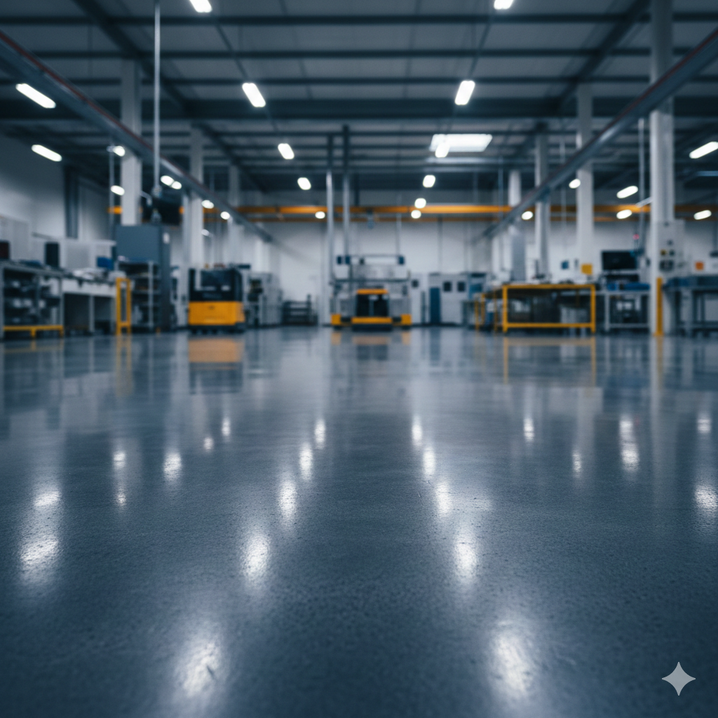 5 Razones por las que un Piso Industrial de calidad reduce costos a largo plazo