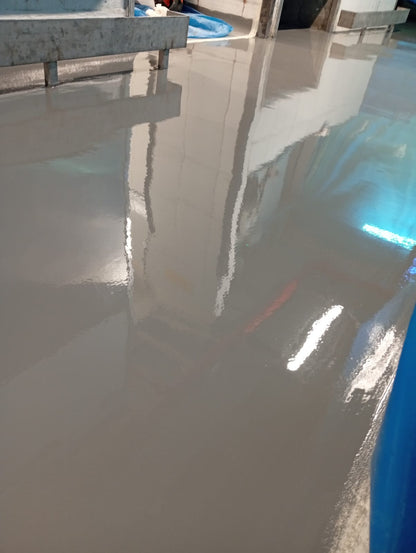 APLICACIÓN DE PISO DE POLIURETANO DE UCRETE - TIENDAS DE METRO SAN FELIPE Y PERCHING HYT SAC - JESUS MARIA