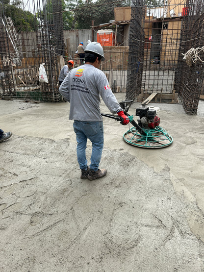 VACIADO DE LOSAS DE TECHO PARA EDIFICIO - INMOBILIARIA  -SALAMANCA, ATE