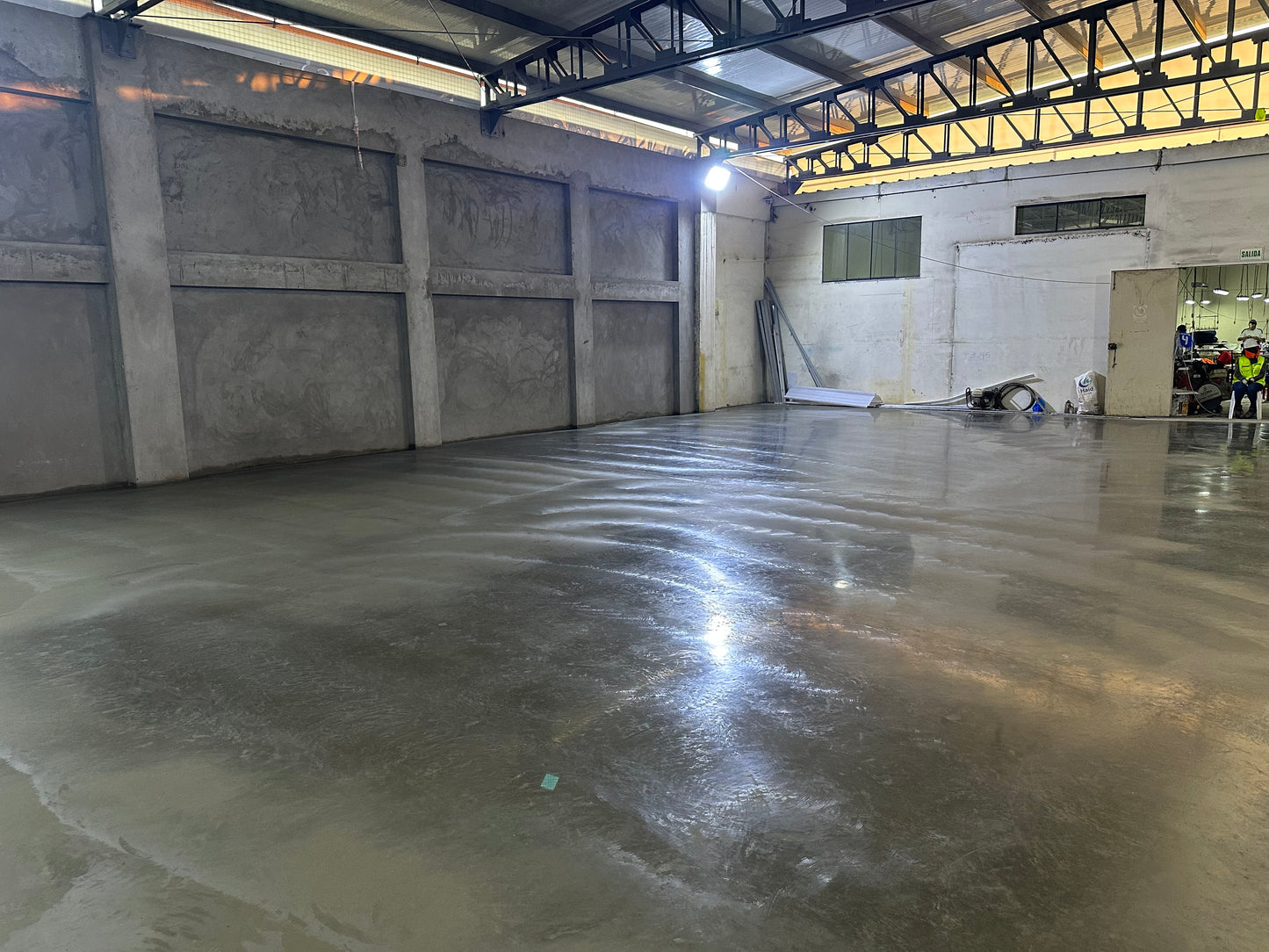 VACIADO DE CONTRAPISO INDUSTRIAL PARA USO DE ALMACEN TEXTIL- SR MOISES -ATE