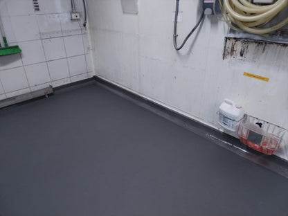 APLICACIÓN DE PISO DE POLIURETANO DE UCRETE - TIENDAS DE METRO SAN FELIPE Y PERCHING HYT SAC - JESUS MARIA