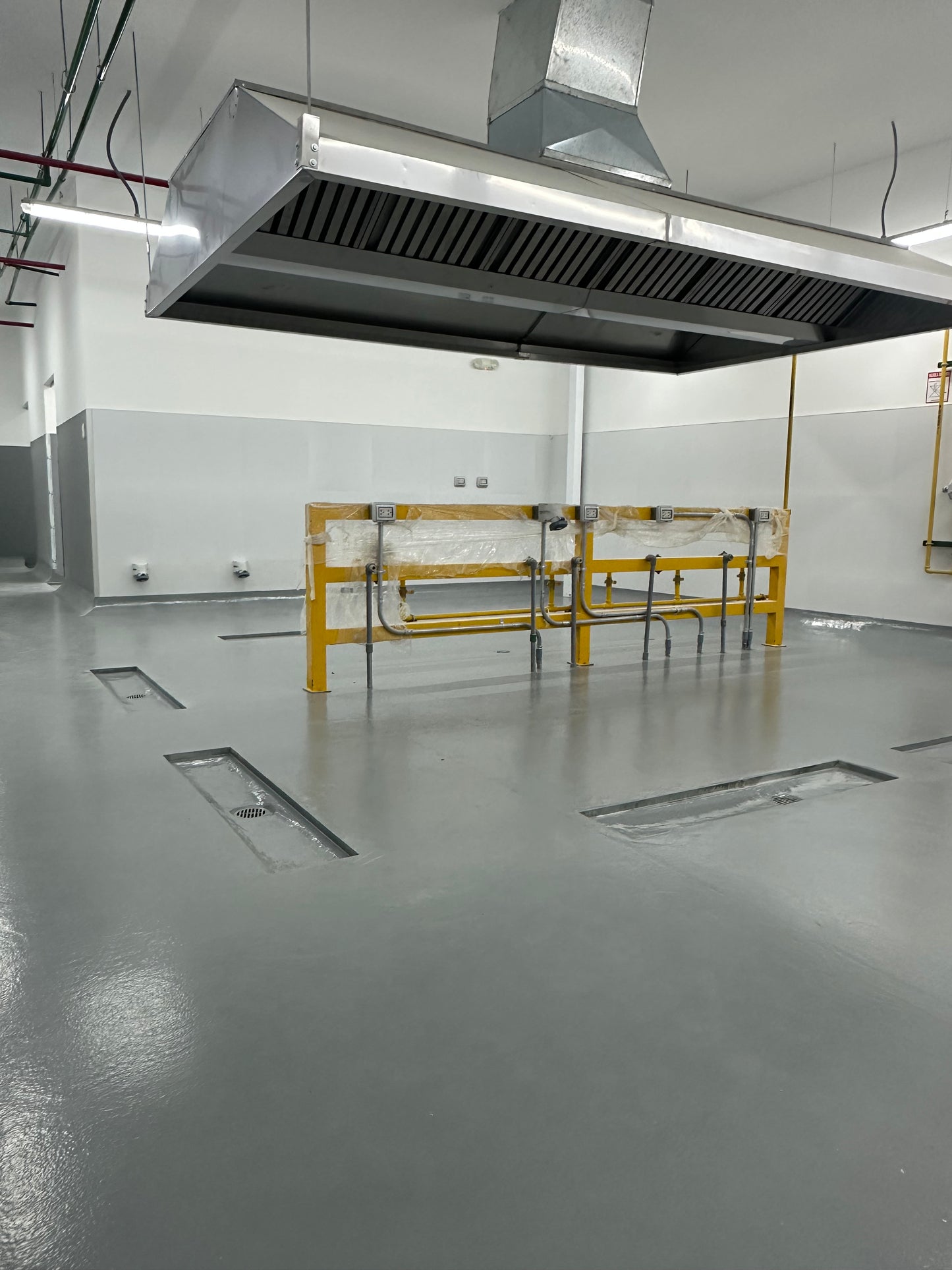 APLICACIÓN DE PINTURA EPÓXICA PARA AREA DE USO DE COCINA, TOPITOP SJL