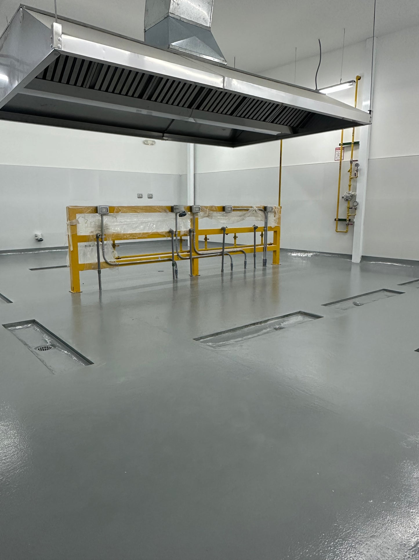 APLICACIÓN DE PINTURA EPÓXICA PARA AREA DE USO DE COCINA, TOPITOP SJL