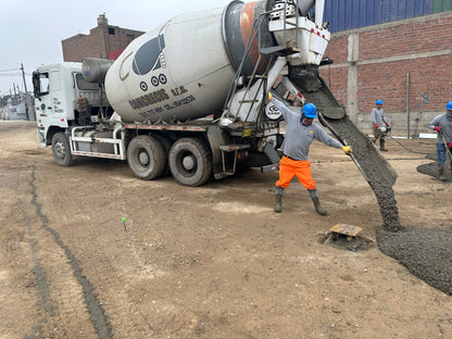 VACIADO DE LOSA INDUSTRIAL - DINGECON INGENIERIA SAC -PUENTE PIEDRA