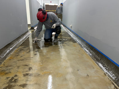 APLICACIÓN DE PINTURA EPÓXICA PARA AREA DE USO DE COCINA, TOPITOP SJL