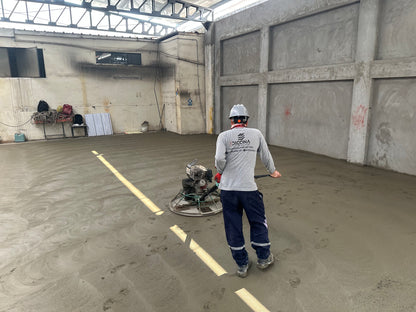 VACIADO DE CONTRAPISO INDUSTRIAL PARA USO DE ALMACEN TEXTIL- SR MOISES -ATE