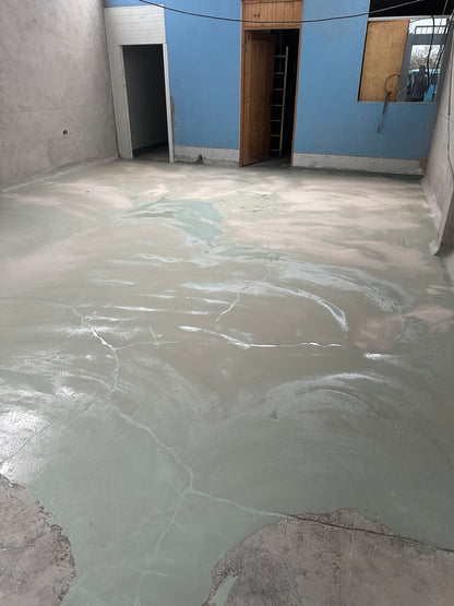 APLICACIÓN DE PISO DE POLIURETANO DE UCRETE PARA PLANTA DE QUESO -SR SAUL  VERANO SUICE- CAÑETE