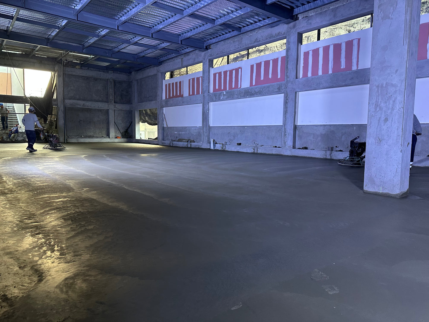 VACIADO DE CONTRAPISO INDUSTRIAL PLANTA TEXTIL- ATE