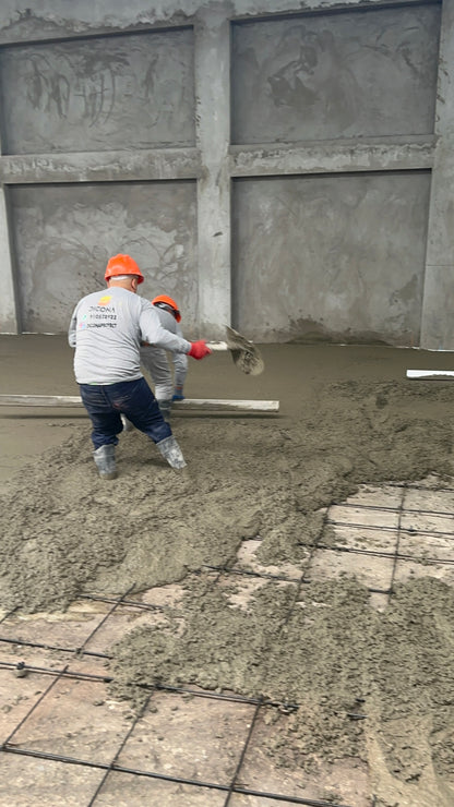 VACIADO DE CONTRAPISO INDUSTRIAL PARA USO DE ALMACEN TEXTIL- SR MOISES -ATE