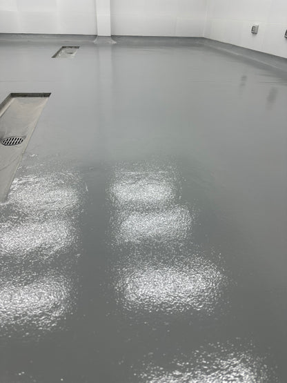 APLICACIÓN DE PINTURA EPÓXICA PARA AREA DE USO DE COCINA, TOPITOP SJL