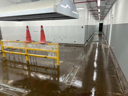 APLICACIÓN DE PINTURA EPÓXICA PARA AREA DE USO DE COCINA, TOPITOP SJL