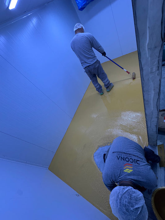 APLICACION DE PISO DE POLIURETANO DE UCRETE PARA CÁMARA DE CONGELADOS A -20 GRADOS Y ÁREA DE PROCESOS - PANADERÍA GRAN MOLINO-CALLAO