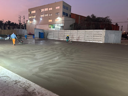 VACIADO DE LOSA INDUSTRIAL - DINGECON INGENIERIA SAC -PUENTE PIEDRA