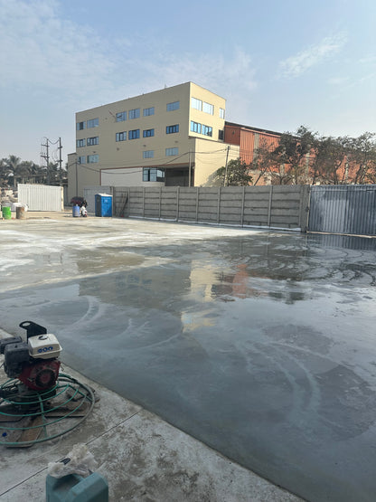 VACIADO DE LOSA INDUSTRIAL - DINGECON INGENIERIA SAC -PUENTE PIEDRA