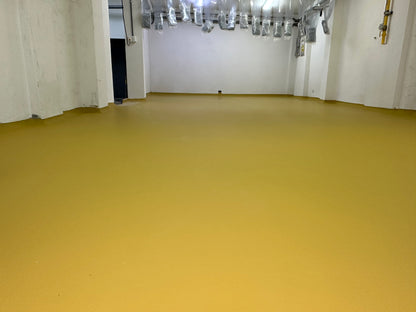 APLICACIÓN DE PISO DE POLIURETANO DE UCRETE EN PLANTA DE CEREALES Y SNACKS RASIL - HUACHIPA