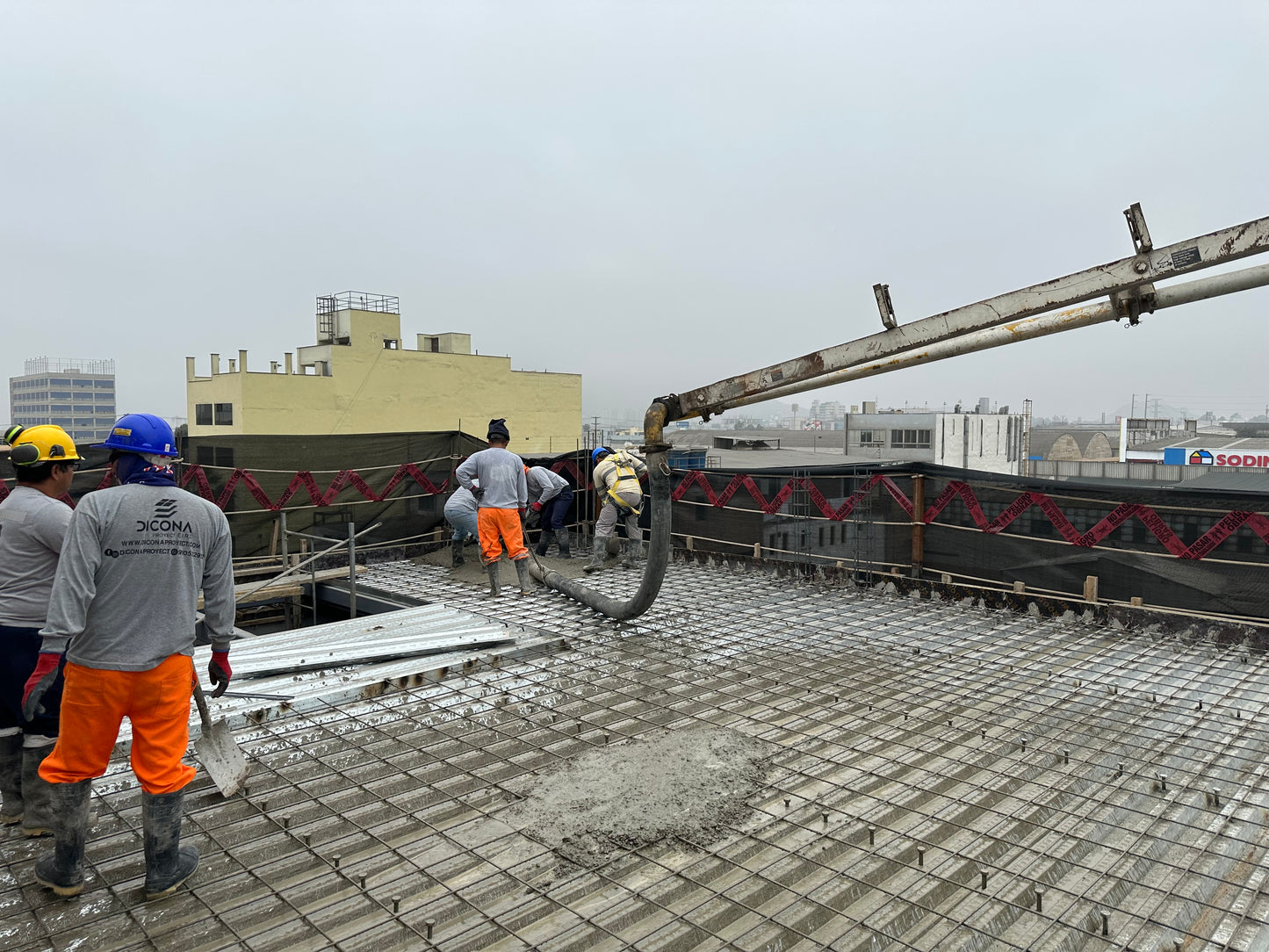 VACIADO DE PLACA COLABORANTE -FABRICA TEXTIL-ATE