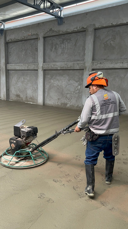 VACIADO DE CONTRAPISO INDUSTRIAL PARA USO DE ALMACEN TEXTIL- SR MOISES -ATE