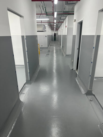 APLICACIÓN DE PINTURA EPÓXICA PARA AREA DE USO DE COCINA, TOPITOP SJL