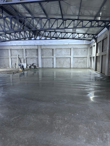 VACIADO DE CONTRAPISO INDUSTRIAL PARA USO DE ALMACEN TEXTIL- SR MOISES -ATE