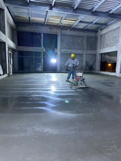 VACIADO DE CONTRAPISO INDUSTRIAL PLANTA TEXTIL- ATE