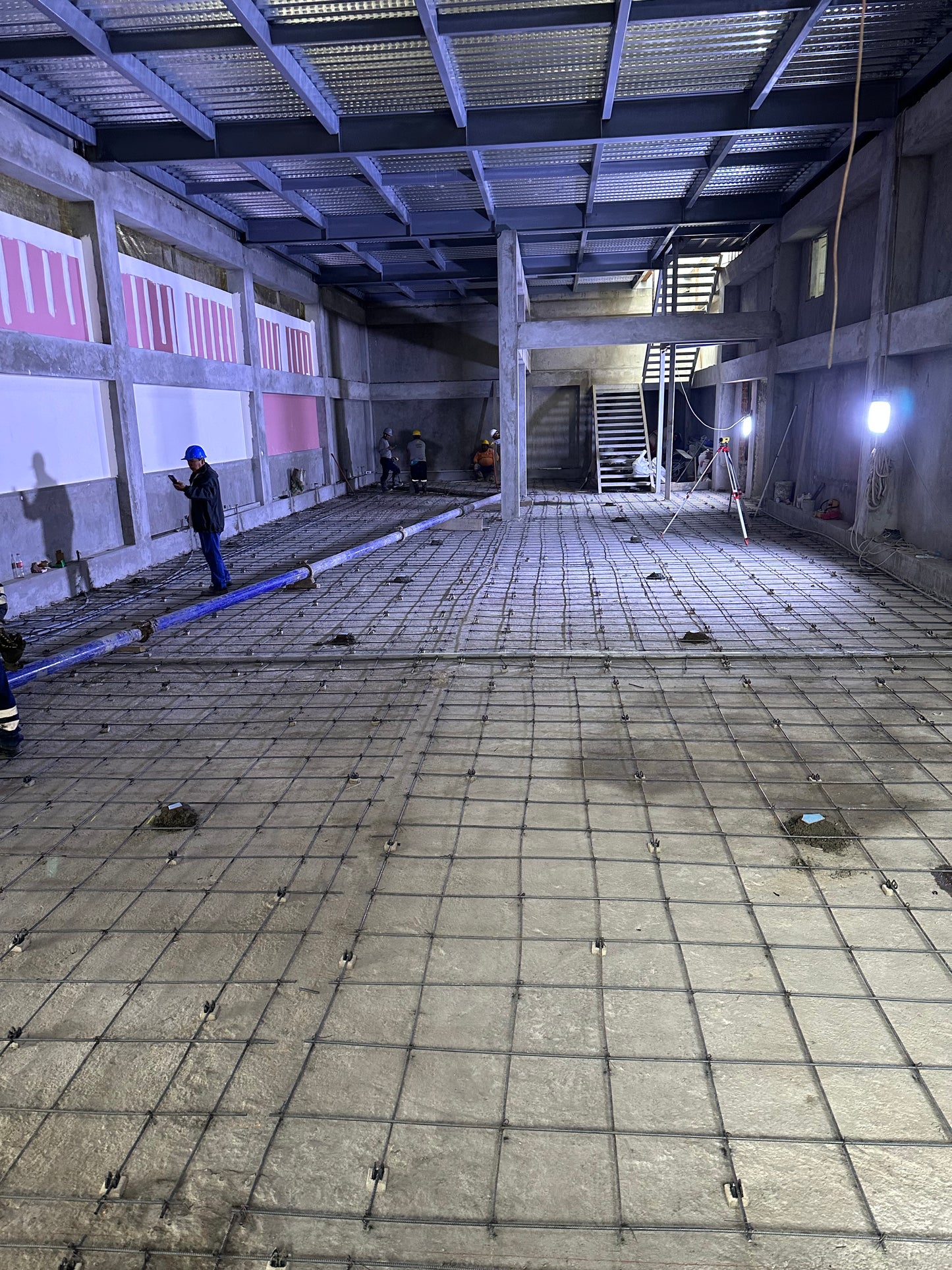 VACIADO DE CONTRAPISO INDUSTRIAL PLANTA TEXTIL- ATE