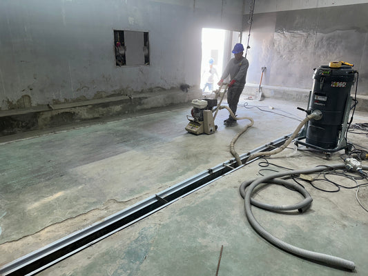 APLICACION DE PISO DE POLIURETANO DE UCRETE - COCINA PARA PROCESADORA DE POTA - KSL PESCADOS PUCUSANA