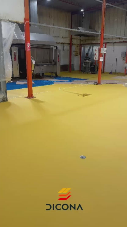 APLICACIÓN DE PISO DE POLIURETANO DE UCRETE EN PLANTA DE CEREALES Y SNACKS RASIL - HUACHIPA