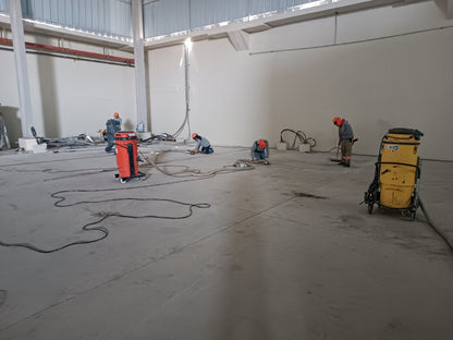 APLICACIÓN DE PISO AUTONIVELANTE EPOXICO TALLER METALMECANICO-DISTRIBUCIONES DIESEL PERU-CALLAO