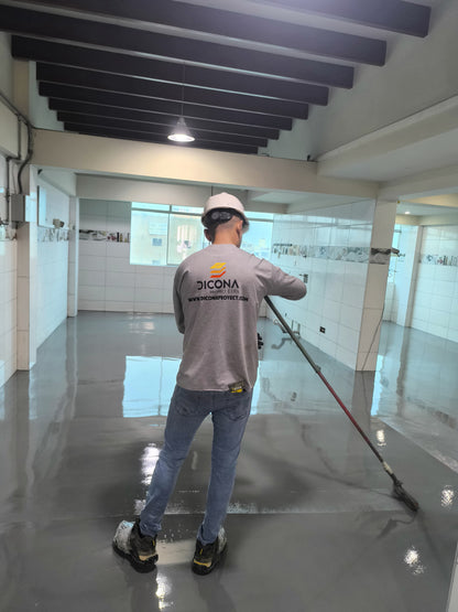 APLICACIÓN DE PISO DE POLIURETANO DE UCRETE- AREA DE PANADERÍA - ACADEMIA APOPAN SAN MIGUEL