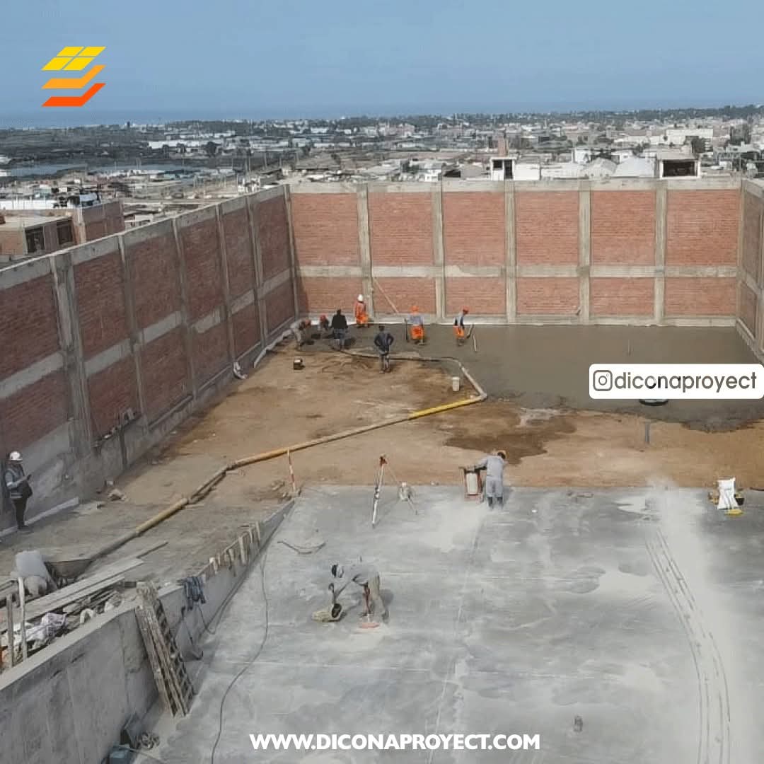 VACIADO DE LOSA - ALMACEN LOGISTICO CHORRILLOS