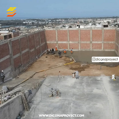 VACIADO DE LOSA - ALMACEN LOGISTICO CHORRILLOS