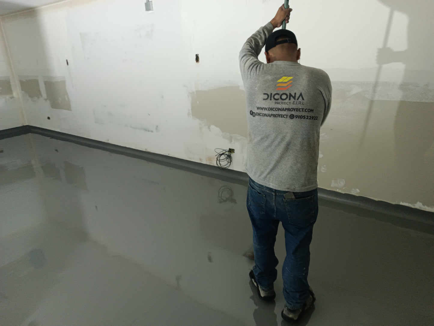 APLICACIÓN DE PISO DE POLIURETANO DE UCRETE - SMART BLENDS - SURQUILLO