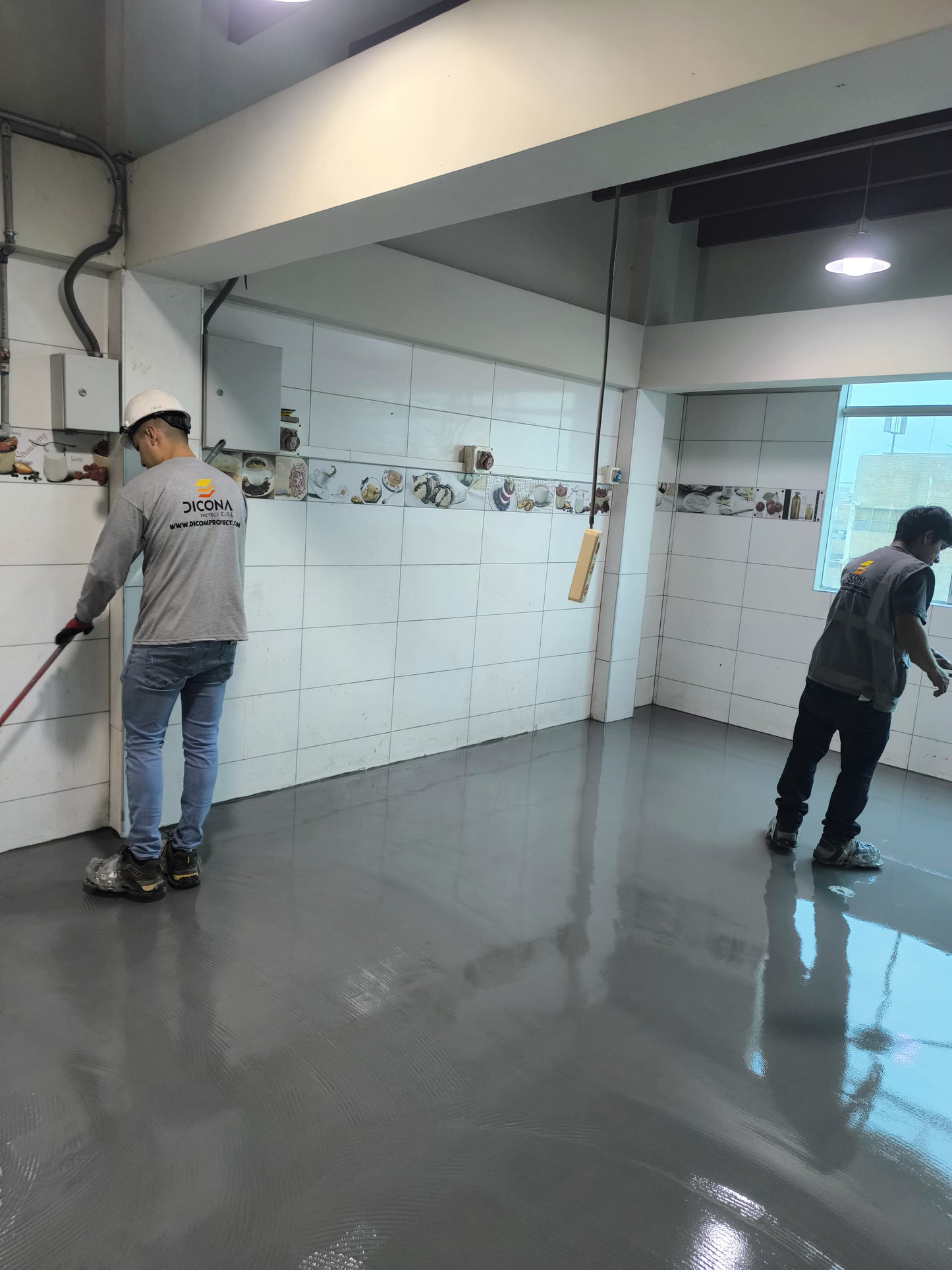 APLICACIÓN DE PISO DE POLIURETANO DE UCRETE- AREA DE PANADERÍA - ACADEMIA APOPAN SAN MIGUEL