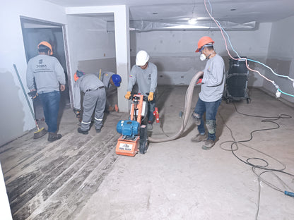 APLICACIÓN DE PISO DE POLIURETANO DE UCRETE - SMART BLENDS - SURQUILLO