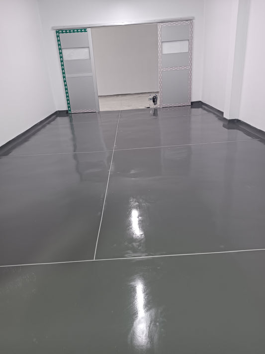 APLICACIÓN DE PISO DE POLIURETANO DE UCRETE - SMART BLENDS - SURQUILLO