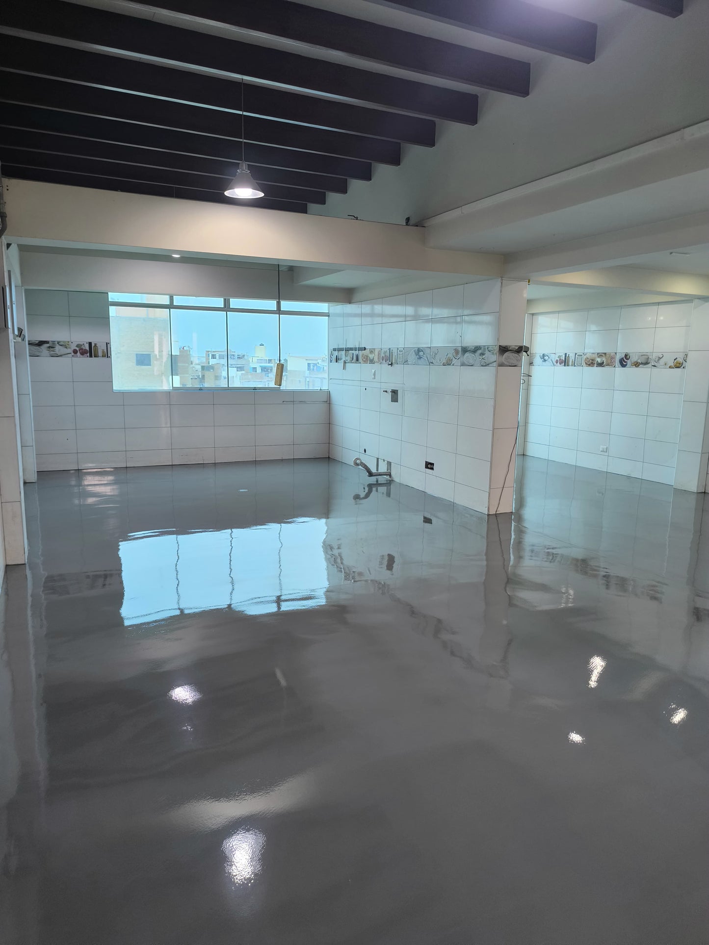 APLICACIÓN DE PISO DE POLIURETANO DE UCRETE- AREA DE PANADERÍA - ACADEMIA APOPAN SAN MIGUEL