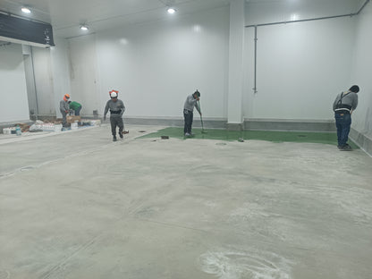 APLICACION DE  PISO DE POLIURETANO DE UCRETE-  SALAS DE PROCESAMIENTO DE FRUTAS -MARIPOSA ANDINA-LURIN