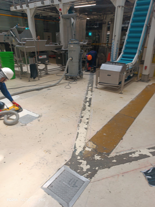 MANTENIMIENTO DE PISO EN AREA DE PLANTA DE ALIMENTOS INCAKROS- SJL