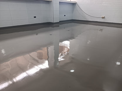 APLICACIÓN DE POLIURETANO DE UCRETE PARA AREA DE COCINA - EL RICO PIURA - SANTA CLARA