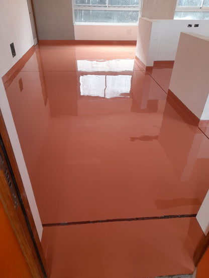 APLICACIÓN DE AUTONIVELANTE EPOXICO - LUANA CAPELLA CONSTRUCTORES EIRL-COLEGIO EN TANGALBAMBA CAJAMARCA