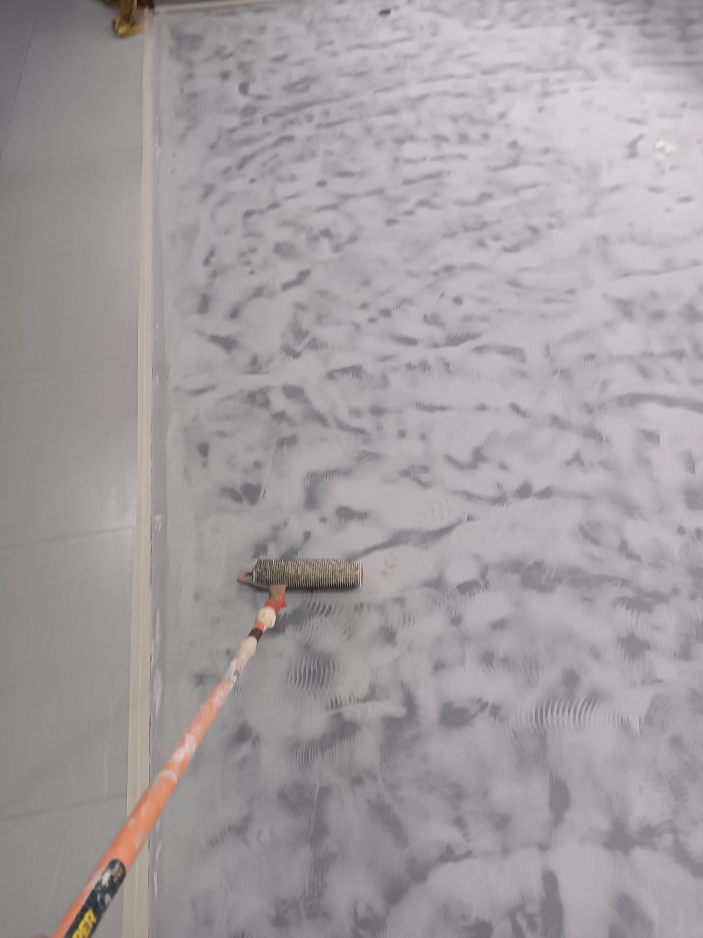 APLICACIÓN DE POLIURETANO DE UCRETE PARA AREA DE COCINA - EL RICO PIURA - SANTA CLARA