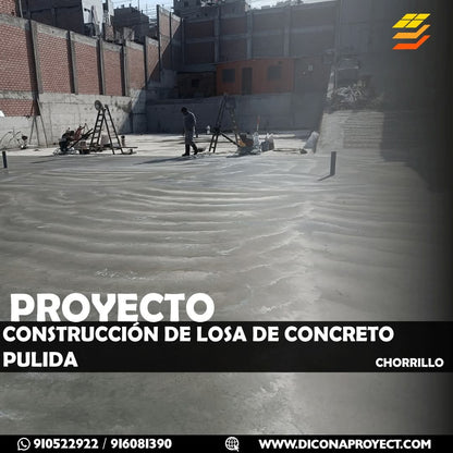 VACIADO DE LOSA - ALMACEN LOGISTICO CHORRILLOS